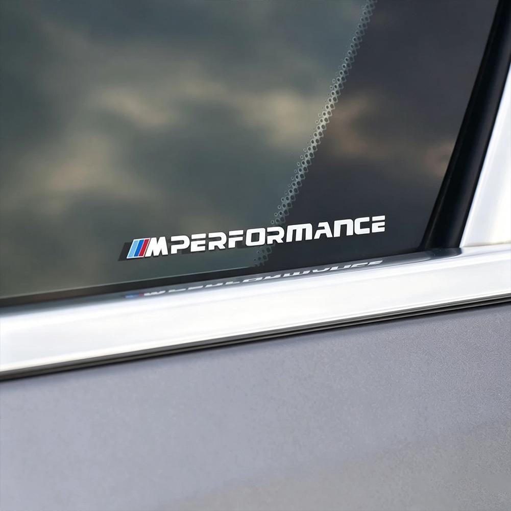 3 Adet M Performance Araba 3D Metal Sticker İç Dekorasyon Aksesuarları BMW G80 G06 G07 G42 G14 G15 G16 F82 F20 F21 F83 M2 M3 M4 pd2 İçin