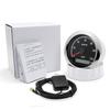 Custom 7 Color LED Universal 80MM GPS Speedometer 0-120kmh 0-60kmh Speed Meter For Boat Car Yacht 80MPH Odometer With Antenna