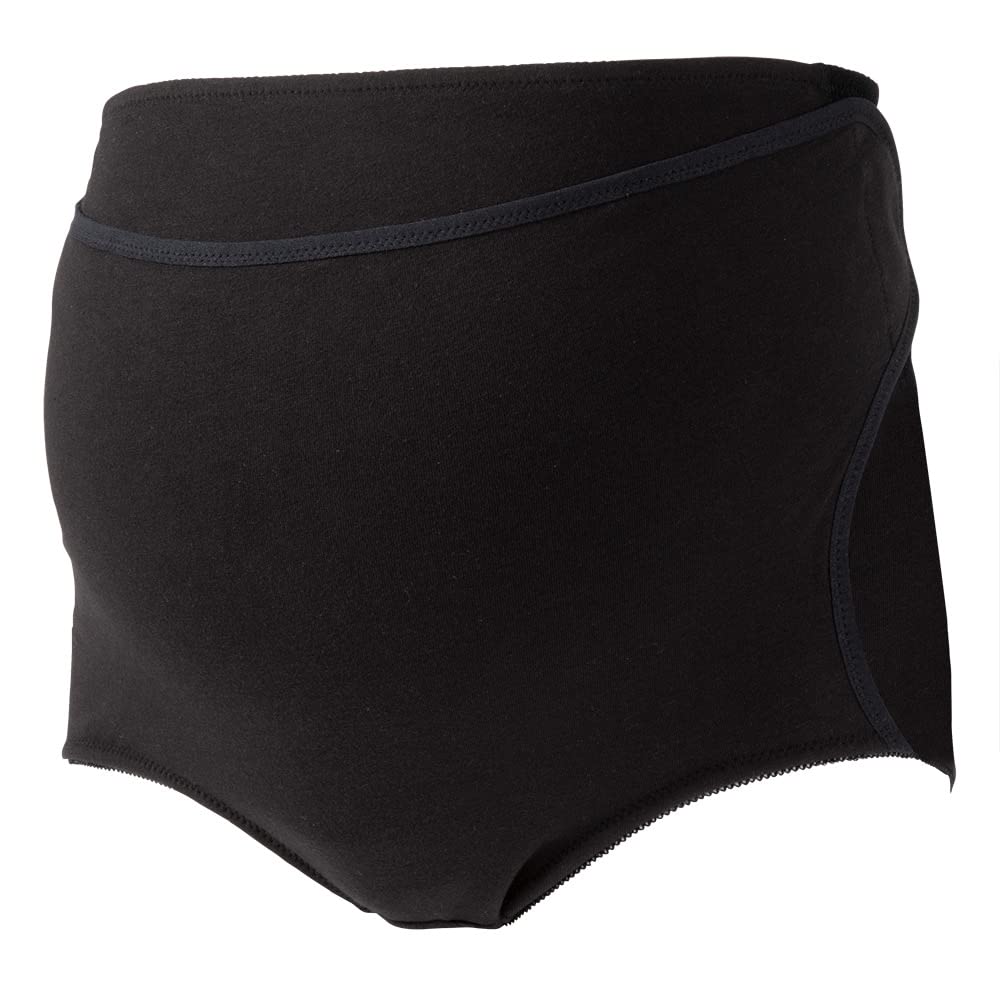 Pigeon waist support pants black M size 4937006521702