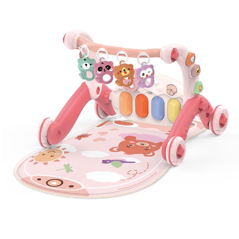 Baby Fitness Pedal Piano Gym: Infant Activity Toy, Ages 3+ Months