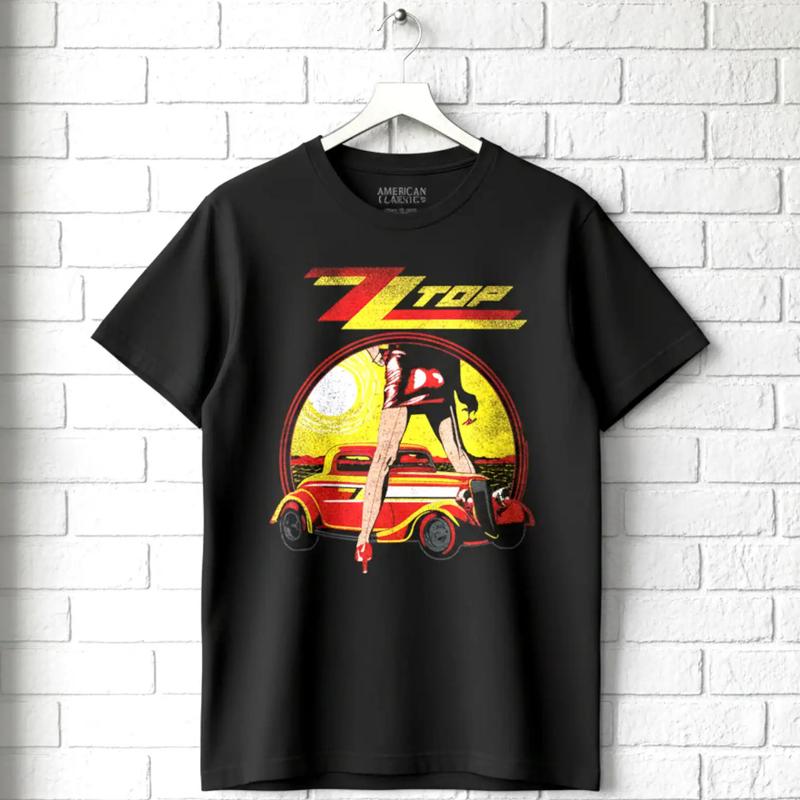ZZ Top Legs Unisex T-Shirt Eliminator Album Rock Band Concert Tour Merch S