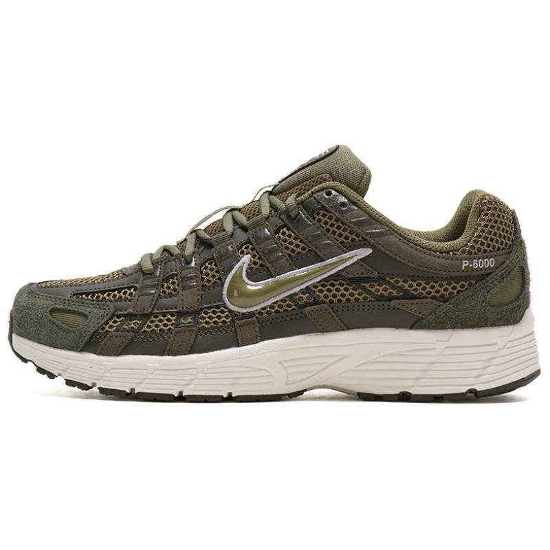 Nike P 6000 Abrasion Resistant Breathable Low Top Running Shoes Men's Green Sneakers HF0015-301