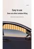 Magnetic Sunshade Privacy Curtains for Small Cars - Sliding Rail Type