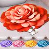 Non-slip Flower Carpet Special-shaped Bathroom Floor Mat  for Living Room Tea Table Bedside