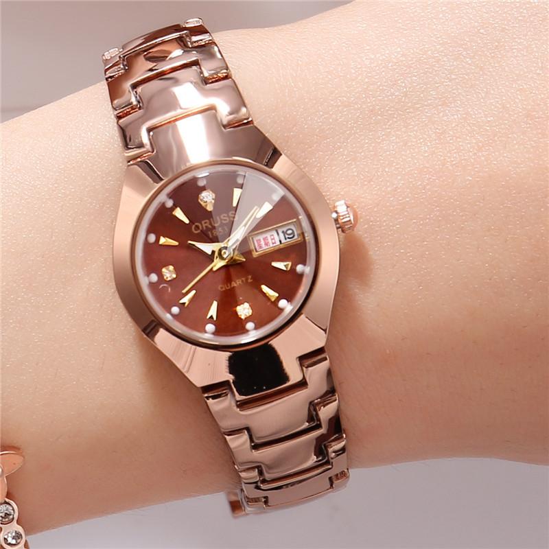 Watch Ladies Luminous Waterproof Fashion Student Bracelet Watch Women'S Calendar Quartz Watch