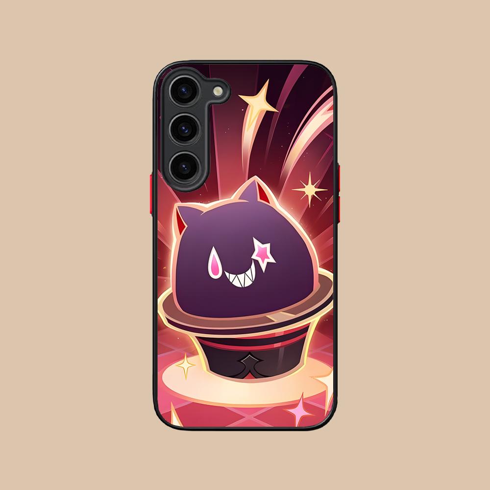 Game GI Lyney Silicone Mobile Phone Case for Samsung Galaxy S26 S25 S24 S23 S22 S21 Plus FE Ultra Colorful Cover