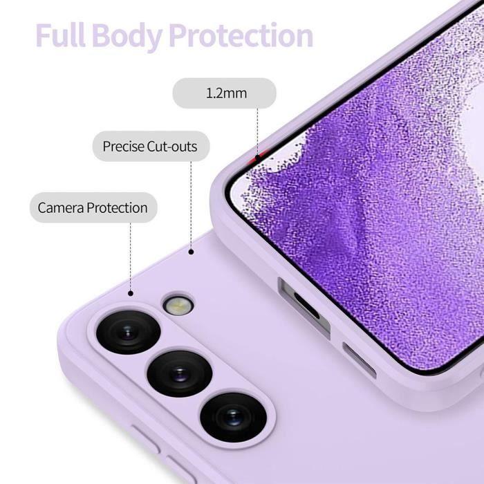 Pouzdro - Samsung - Galaxy S23 - Ultra tenké - Nárazuvzdorné - Odolné proti poškrábání - Fialové