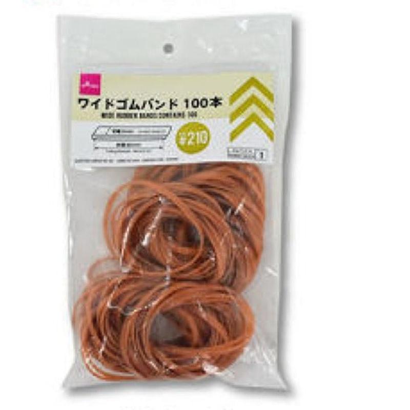 

[Daiso] Широкая резинка (нет. 210 мм шириной 3 мм 100 штук)