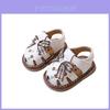 Baby Toddler Shoes For Girls Boys Cute Butterfly Hook And Loop Summer Leather Sneakers