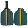 Pickleball Paddle Bag with Buckle Smooth Zipper Large Capacity Portable Multifunctional Storage Bag