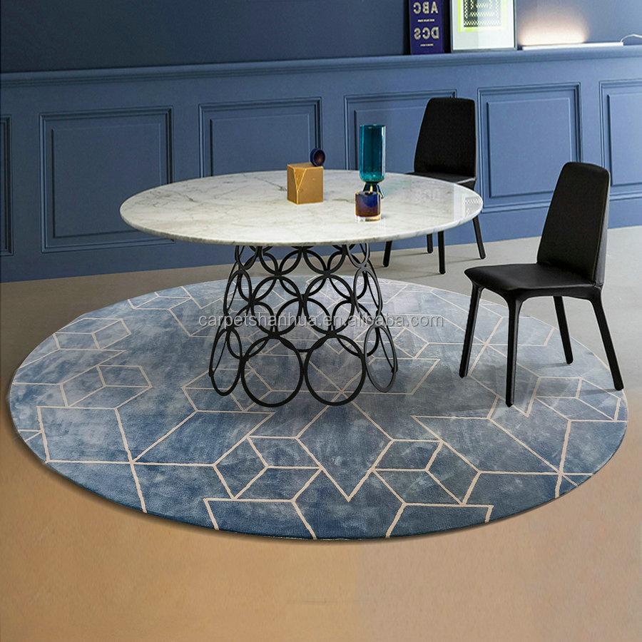 Round Area Rug with Popular Design – Carpet for Modern Interiors 60cm