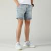 Neue Jeansshorts für Herren Sommerarbeitskleidung Gewaschene und abgenutzte Straight-Leg-Shorts für Herren