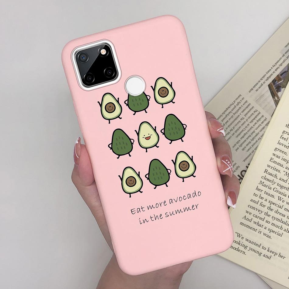 For OPPO Realme C25 C25S C25Y Case Cartoon Soft Silicone Matte Shockproof Phone Back Cover For Realme C 25 S Y Capa Funda Coque