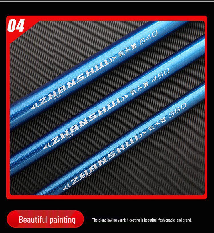 Ultra-Light, Ultra-Hard Short Stream Crucian Carp Fishing Rod Set