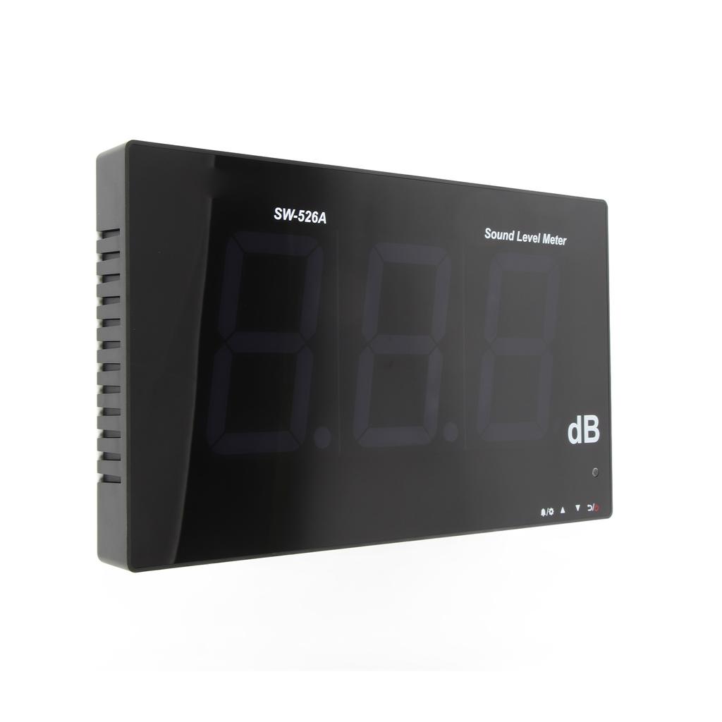 Sound Level Meter 30?130dB Noise Detector 18in LCD Display Decibel Tester  AC