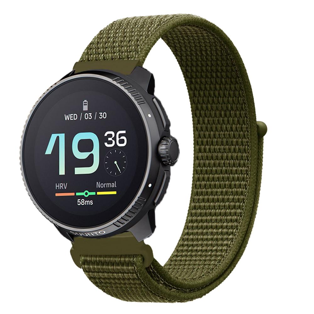 22mm Nylon Loop Watch Strap For Suunto Vertical Race Watchband For Suunto 5 9 Peak Pro Bracelet Replacement Wristband