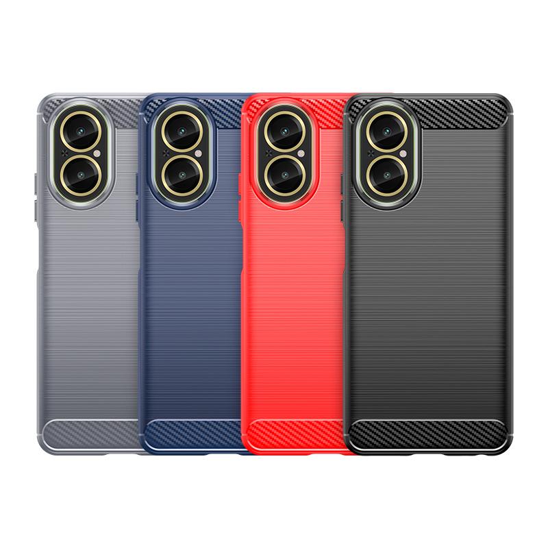 Pro Realme C67 4G Pouzdro Kryt OPPO Realme C67 4G Capas Uhlíkové Vlákno Nárazuvzdorný Zadní Kryt Telefonu TPU Měkký Pro Fundas Realme C67