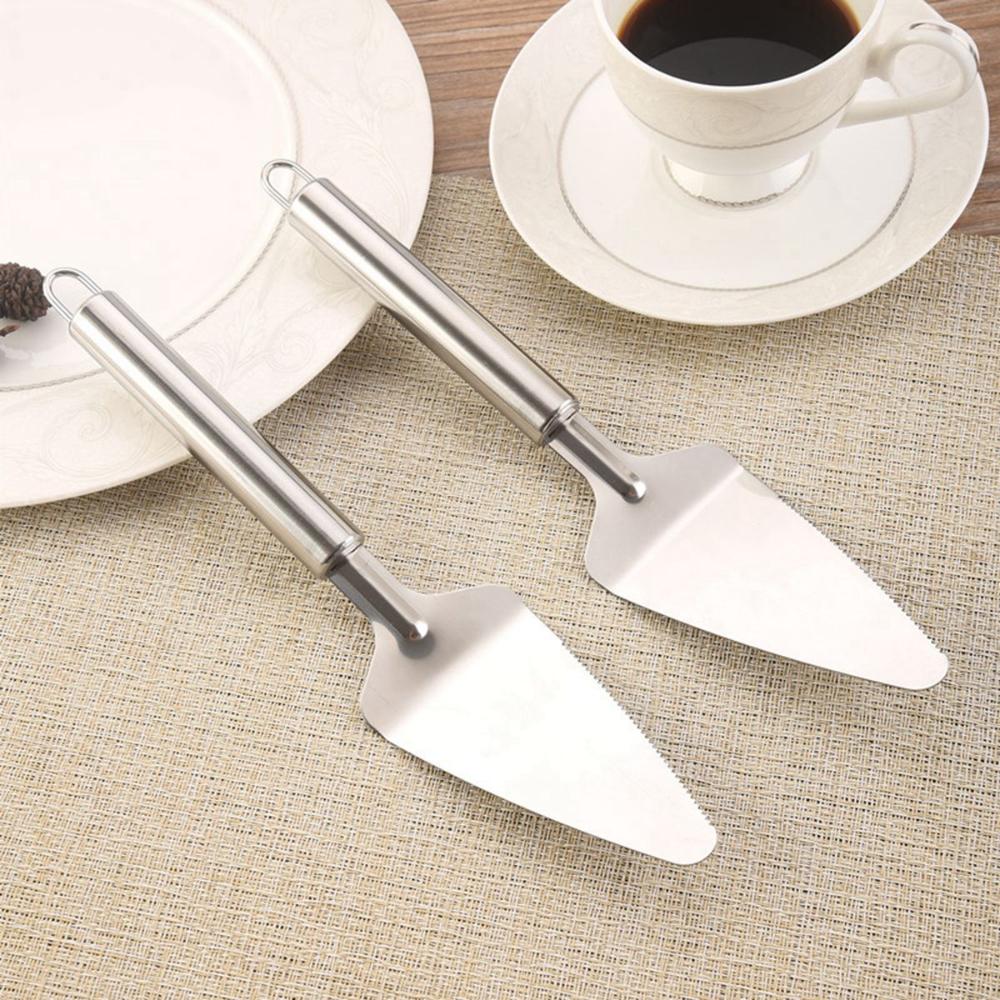 

Brownie Dessert Stainless Steel Serrated Spatula Cake Tool Slicer Pie Server Serrated Spatula