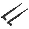 2pcs Network Antenna 5dBi 2.4G 5.8G Dual Band SMA Inner Pin Folding Signal Antenna for Routers Vending Machines