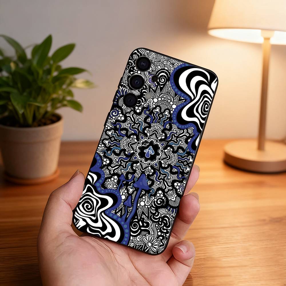

Graffiti Shockproof Phone Case For Samsung S26,S25,S24,S21,S22,S23,S30,Ultra,S20,Plus,Fe,Lite,5G Black Cover Samsung S24