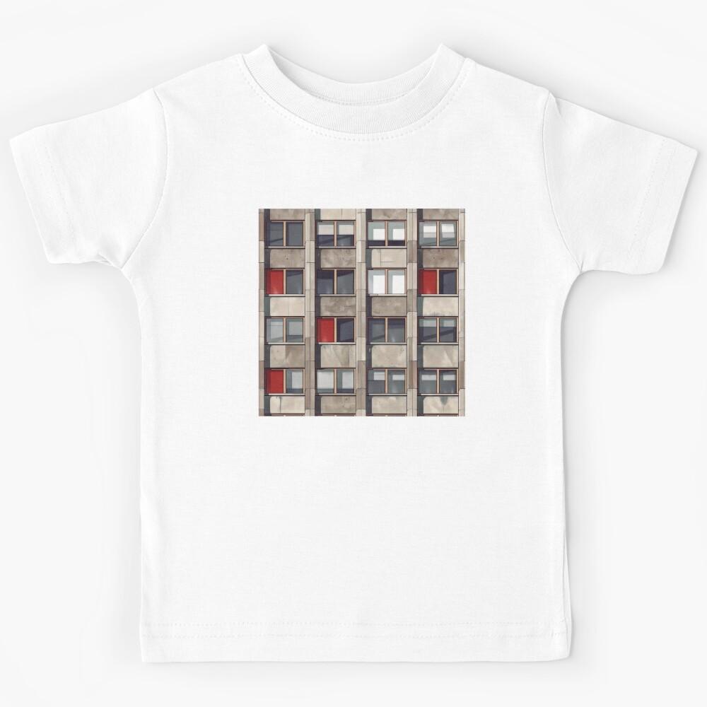 Sounds of Silence - Minimal Style Graphic Artwork Kids T-Shirt 170
