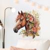 Steed Flower Leaf Bedroom Living Room Home Wall Decoration Wall Sticker