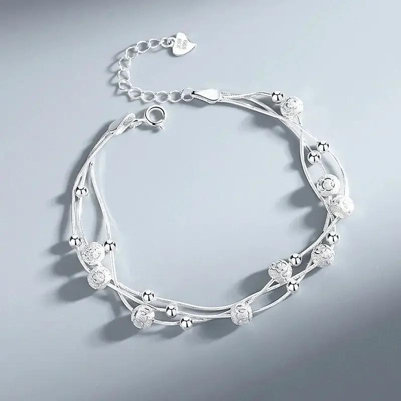 Niche Design Star Chain Tassel Bracelet for Women Fantasy Butterfly Crystal Beads Elastic Rope Bracelet Best Friend Jewelry Gift