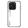 For Xiaomi Redmi Note 14 4G (163.25mm) Etui Ripebestandig Herdet Glass+PC+TPU Telefondeksel