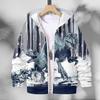 Boys 3D Animal Dinosaur Coat Long Sleeve Fall Winter Active Streetwear Cool Kids 3-12 Years