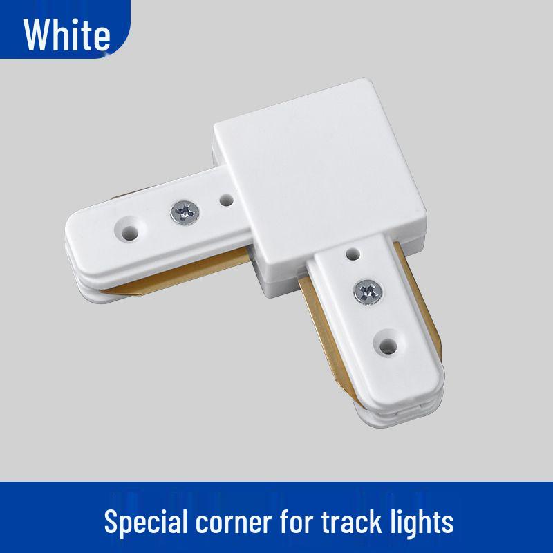 LED Spotlight Track Light Set with 1m & 0.5m Thickened Track and Connector Adapter