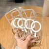 For Magsafe Magnetic Wireless Charge Clear Case For iPhone 17 Air 16 14 15 13 12 Mini 11 Pro Max Plus 16E Hard Acrylic Cover