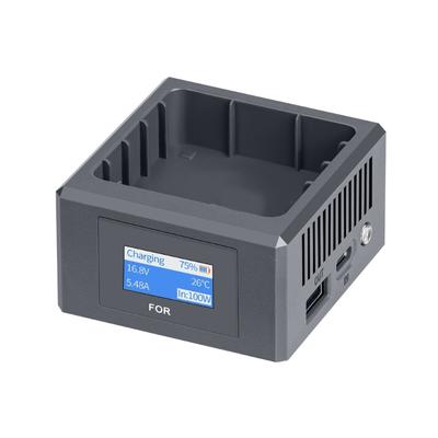 Intelligent Drones Battery Chargers with Color Screen Fast Charging Hub Intelligent Control Safety Features for 4Pro Photography
