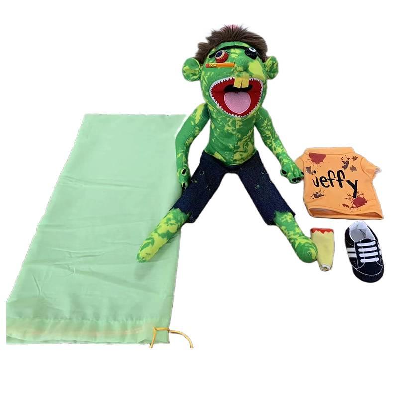 Zombie Rock Funny Jeffy Puppet Parent Child Interaction Plush Doll Early Gift