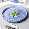 Ceramic Flat Plate Western Style Steak Plate Dining Plates Pasta Dish Sushi Plates Fruit Dish Salad Bowl Dessert Bowl Snack Tray