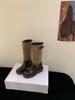 Coarse heel French retro knee boots women's boots autumn new high knight boots