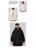 Sweat à capuche avec ours pour homme grande taille - Style américain tendance, Velours Coupe ample, Tailles jusqu'à 8XL