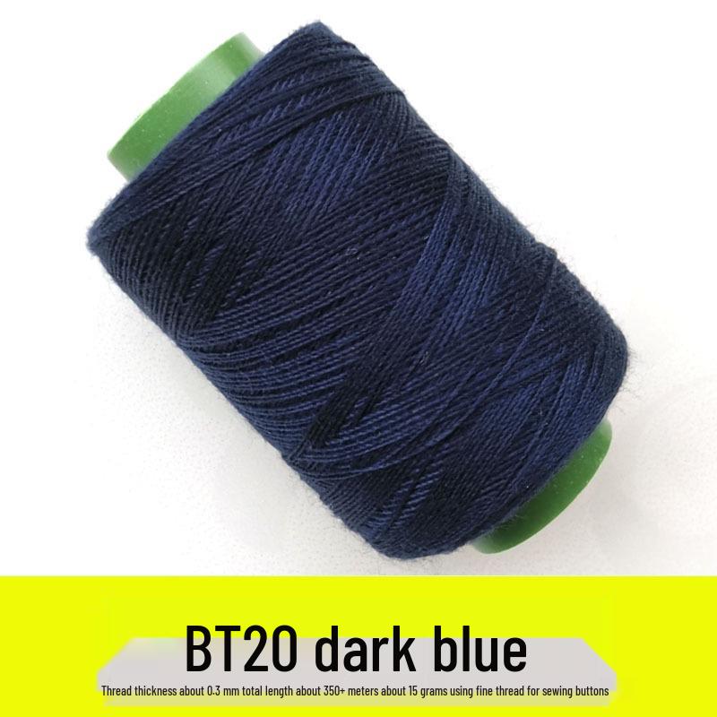 Pagoda Sewing Thread Set: Camel, Light Beige, Dark Gray, Black Coffee Small Rolls for Hand and Machine Mending.