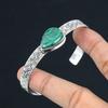 Halloween Deal Heart Chakra Malachite Stone 925 Silver Trendy New Bangle Jewelry