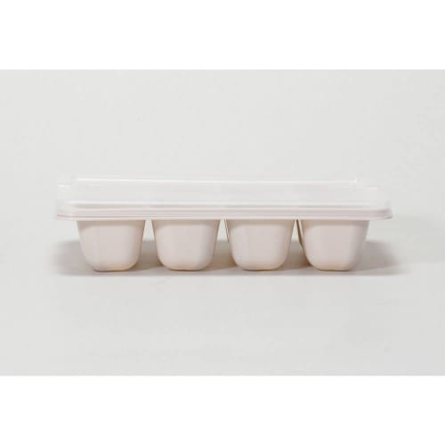 Liberty Corporation Freezer Storage Containers, Portioned Trays, Perfect for Lunch Boxes, Side Dishes, Baby Food, and Prepared Food, 50ml x 8 Containe