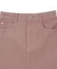 Lee Corduroy Mini Skirt Pink