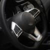 For Nissan Kicks 2017 2018      Car Steering Wheel Frame Cover Decoration Trim Auto Interior Accessories