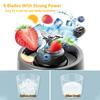 Přenosný mixér Mini elektrický mixér na odšťavňování ovoce USB dobíjecí smoothie mixér na čerstvý pomerančový džus Přenosný mixér