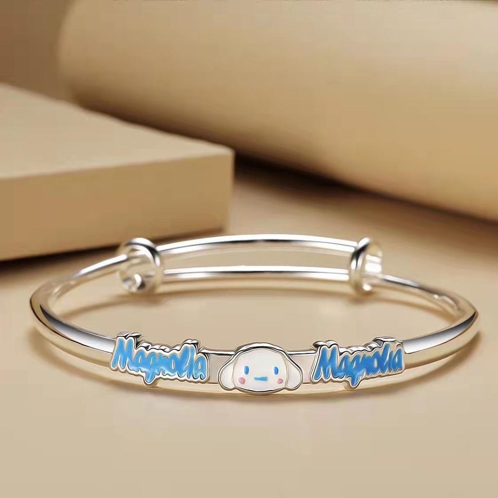 Best Friend Bracelet High-Value Sanrio Bracelet Cartoon Kuromi Bracelet Couple Bell Ins Cute Dog Gift