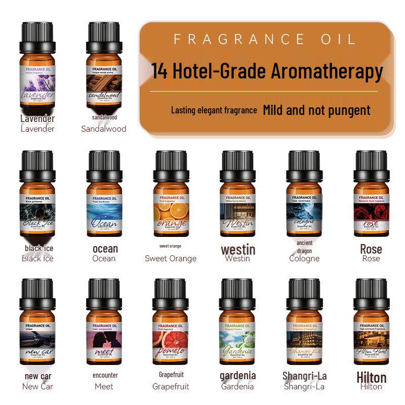 10ML Essential Oil Diffuser & Refill – Stone Aroma Machine with Long-Lasting Deodorizing Fragrance