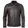 Chinese Size Men Leather Jacket 100% Real Cowhide Black Brown Men's Genuine Leather Coat Male Skin Clothing Autumn Spring Asian Size M601