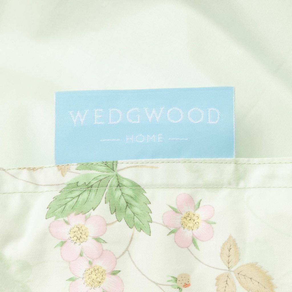 Nishikawa Down Quilt (Feather Quilt), Single, Wedgwood Wild Strawberry, 70% Down, Washable, Green, AA07152022G