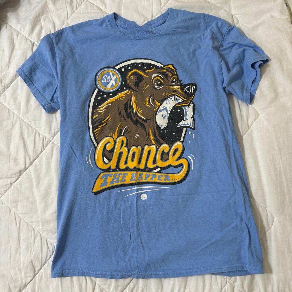 РЕДКИЙ! Футболка Chance The Rapper SoX Social Experiment Tour BO013 Унисекс XXXXL