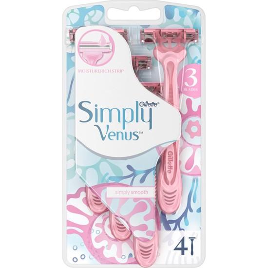 

Gillette Venus Simply, 3 пакетика, 4 упаковки, средство после бритья