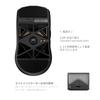 MelGeek Horus Lightweight Wireless Gaming 8K 30K DPI 215 Hours Battery with Lighted Suitable for Medium and Large Hands Black Mouse, 49g, Polling,