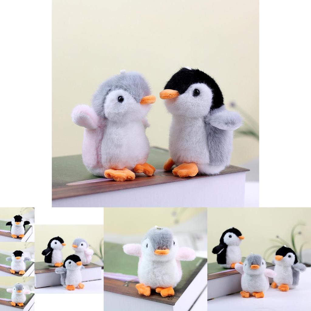Cute Penguin Baby Plush Toy Soft Stuffed Doll Keychain With Adorable Design And High-quality Pp Cotton Filling